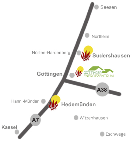 Hedemünden und Sudershausen Nörten-Hardenberg, Hannoversch-Münden, Uslar, Duderstadt, Göttingen, Northeim